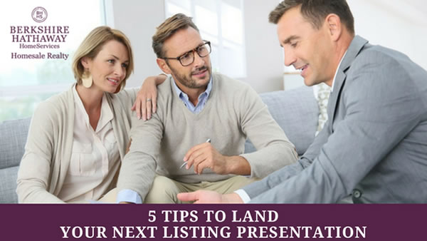 Land Your Next Listing Presentation