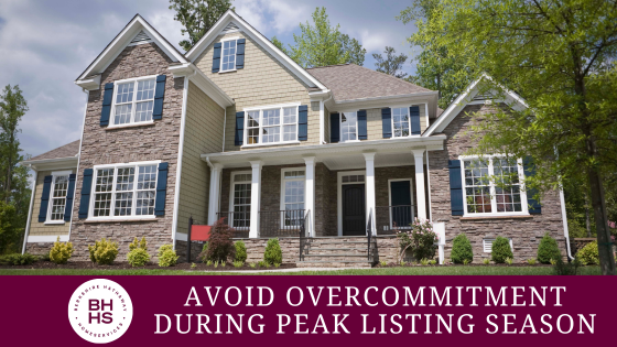 Learn how real estate agents in PA and MD can avoid burnout during peak season with smart capacity management and support from BHHS Homesale Realty.