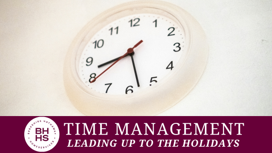 Time Management Plan Leading Up to the Holidays | Homesale Realty Career Development